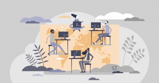 studenti al computer