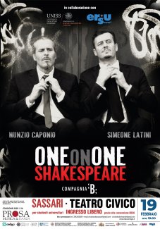 Manifesto "One on One SHAKESPEARE"