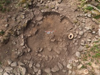 struttura cultuale a pianta circolare di Sos Muros