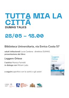 Presentazione "Leggere Ortese"